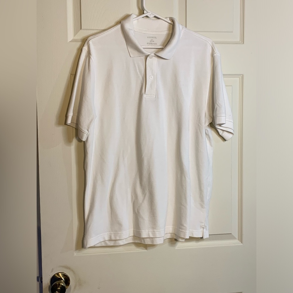 Men’s George White Polo Shirt